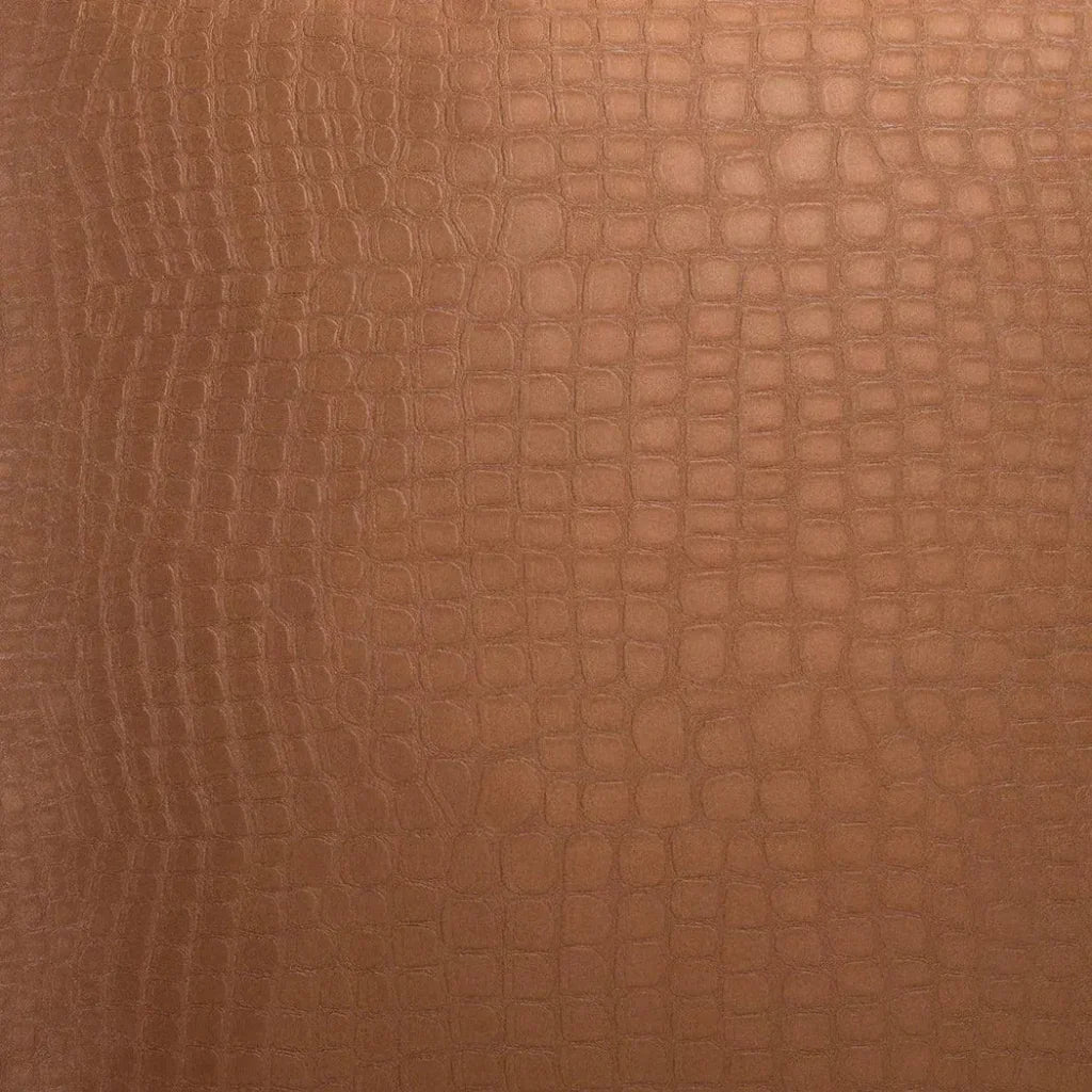 Croc Copper Throw Pillow With Insert - LOOMLAN - D.V. Kap - Throw Pillows