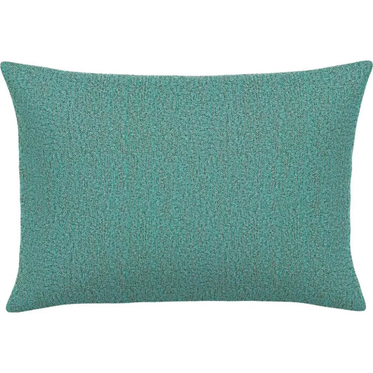 Crosshatch Lagoon Handmade Outdoor Pillow-Outdoor Pillows-Earnest Collection-20"x13" Lumbar-LOOMLAN