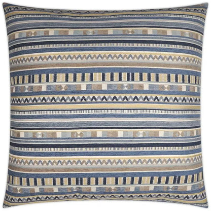 D.V. Kap Crossing River Global Blue Large Throw Pillow Insert