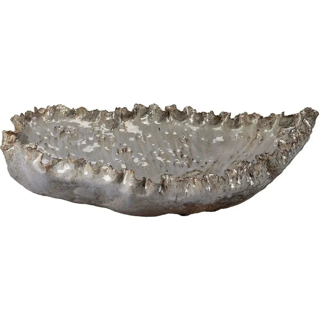 Crustacean Grey Ceramic Bowl