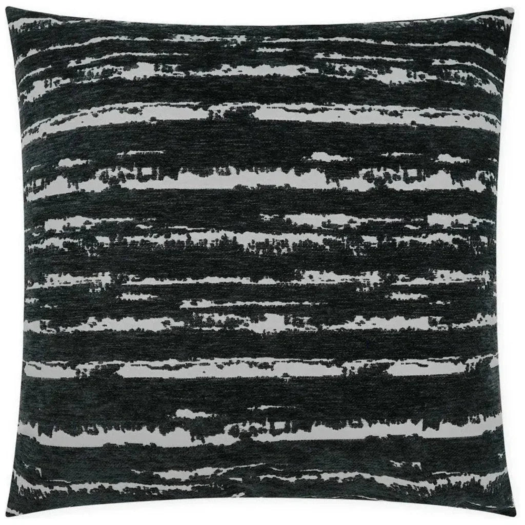Cruz Black Large Throw Pillow With Insert - LOOMLAN - D.V. Kap - Throw Pillows