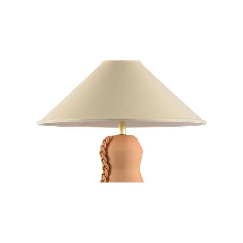 Cruz Handcrafted Terracotta Table Lamp - LOOMLAN - Wildwood - Table Lamps