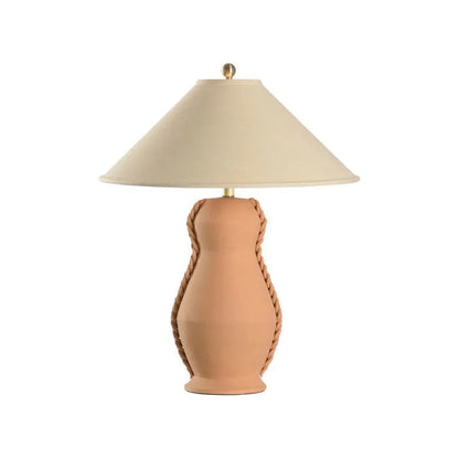 Cruz Handcrafted Terracotta Table Lamp - LOOMLAN - Wildwood - Table Lamps