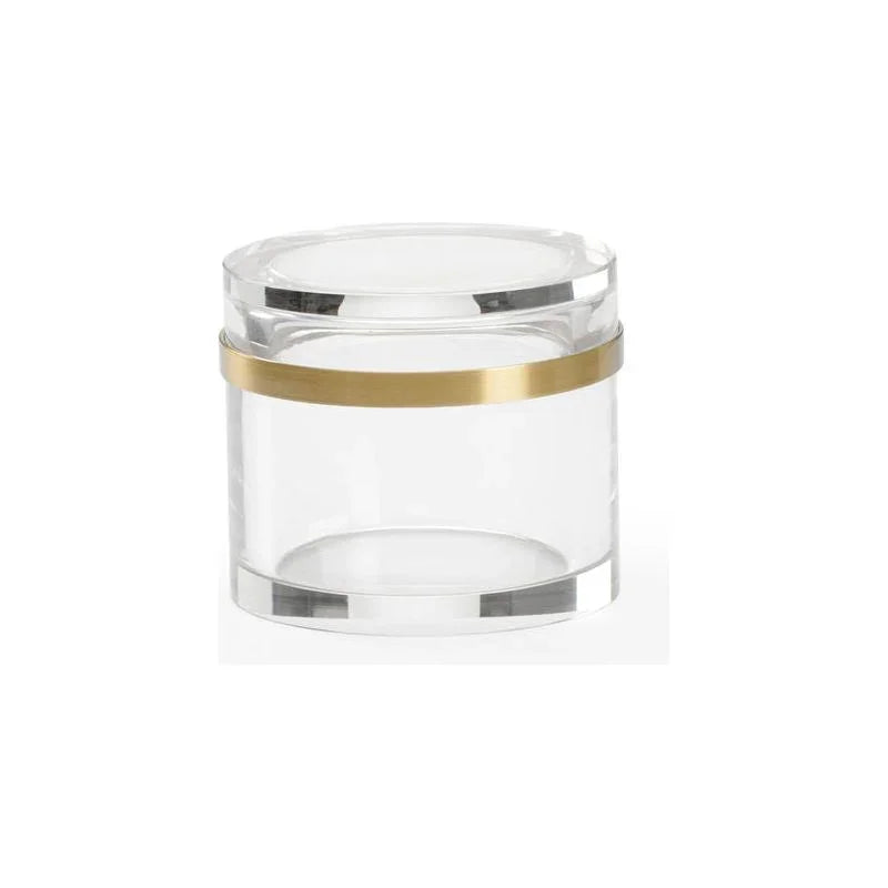 Crystal Clear Round Jewel Box - LOOMLAN - Chelsea House - Boxes & Bowls
