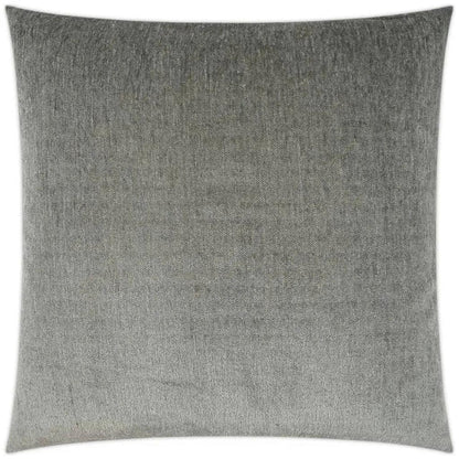 Cuddle Grey Solid Grey Large Throw Pillow Insert - LOOMLAN - D.V. Kap - Throw Pillows