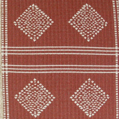 Cultural Brick Red Throw Pillow With Insert - LOOMLAN - D.V. Kap - Throw Pillows