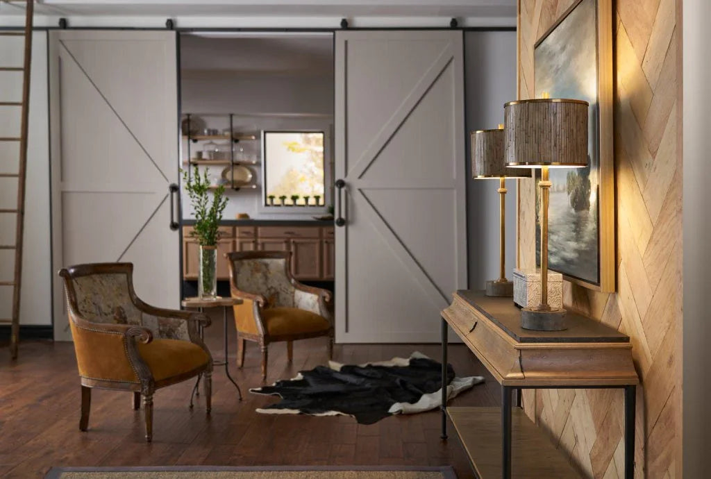 Currituck Driftwood Finished Table Lamp - LOOMLAN - Wildwood - Table Lamps