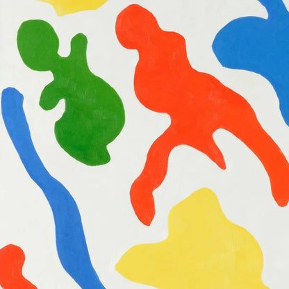 Cutouts Champagne Gold Framed Oil Painting Artwork-Framed Wall Art-Chelsea House-LOOMLAN