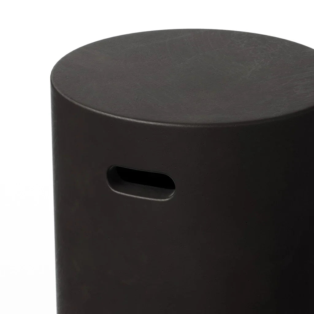 Urbia Cylinder Concrete Made Outdoor Stool