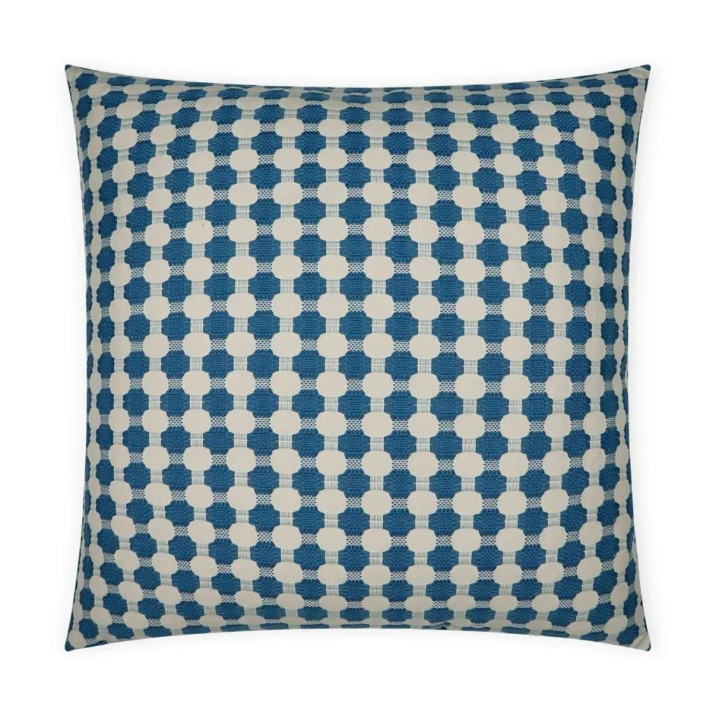 Cypress Handmade Blue Throw Pillow - LOOMLAN - D.V. Kap - Throw Pillows