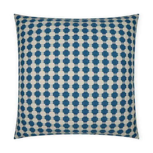 Cypress Handmade Blue Throw Pillow - LOOMLAN - D.V. Kap - Throw Pillows