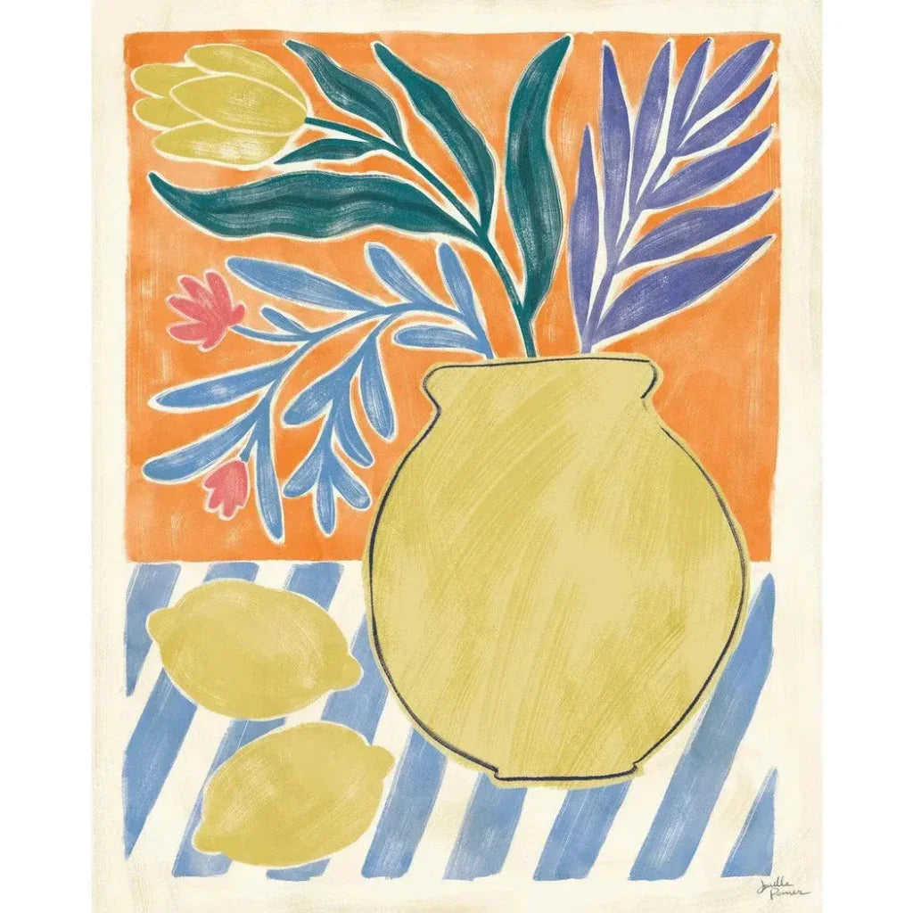 Cyprus Still Life IV d Canvas Art For Living Room - LOOMLAN - LOOMLAN - Canvas Art