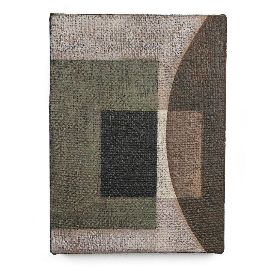 D-Bodhi Reused Jute Fabric Canvas Art