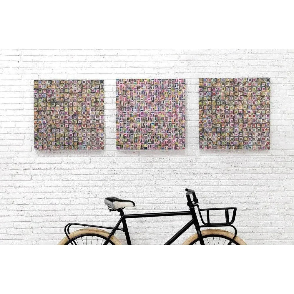 D-Bodhi Wall Deco - Kaleidoscope 40"-Framed Wall Art-LH Imports-LOOMLAN