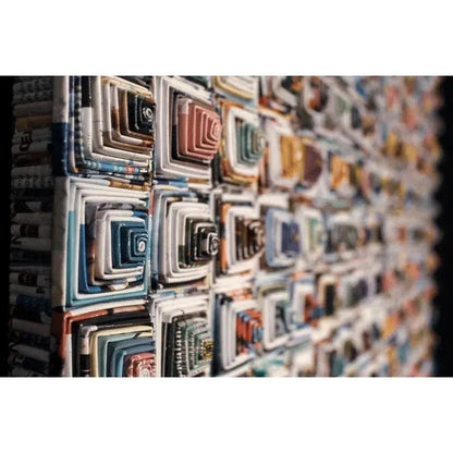 D-Bodhi Wall Deco - Kaleidoscope 40"-Framed Wall Art-LH Imports-LOOMLAN