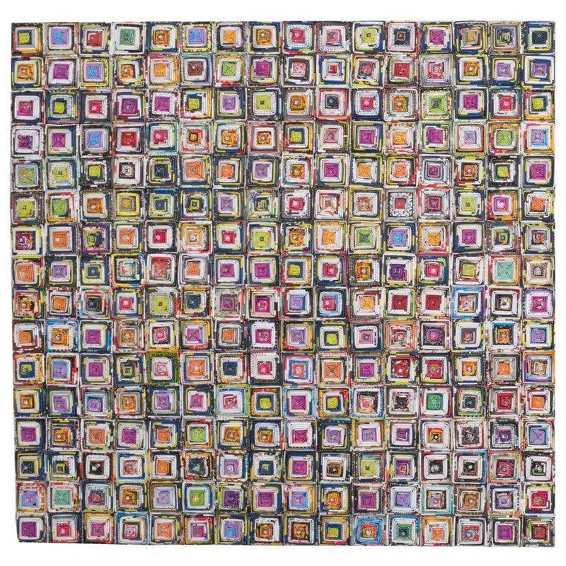 D-Bodhi Wall Deco - Kaleidoscope 40"-Framed Wall Art-LH Imports-LOOMLAN