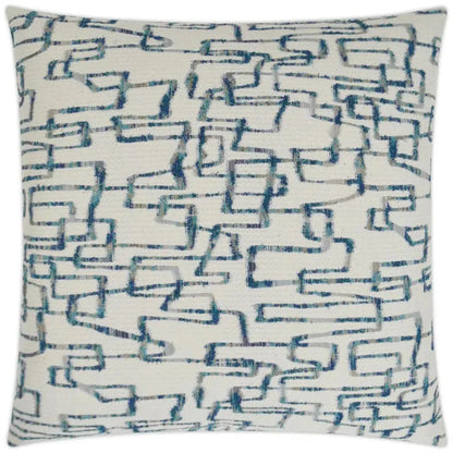 D.V. Kap Da Vinci Lapis Blue Throw Pillow With Insert
