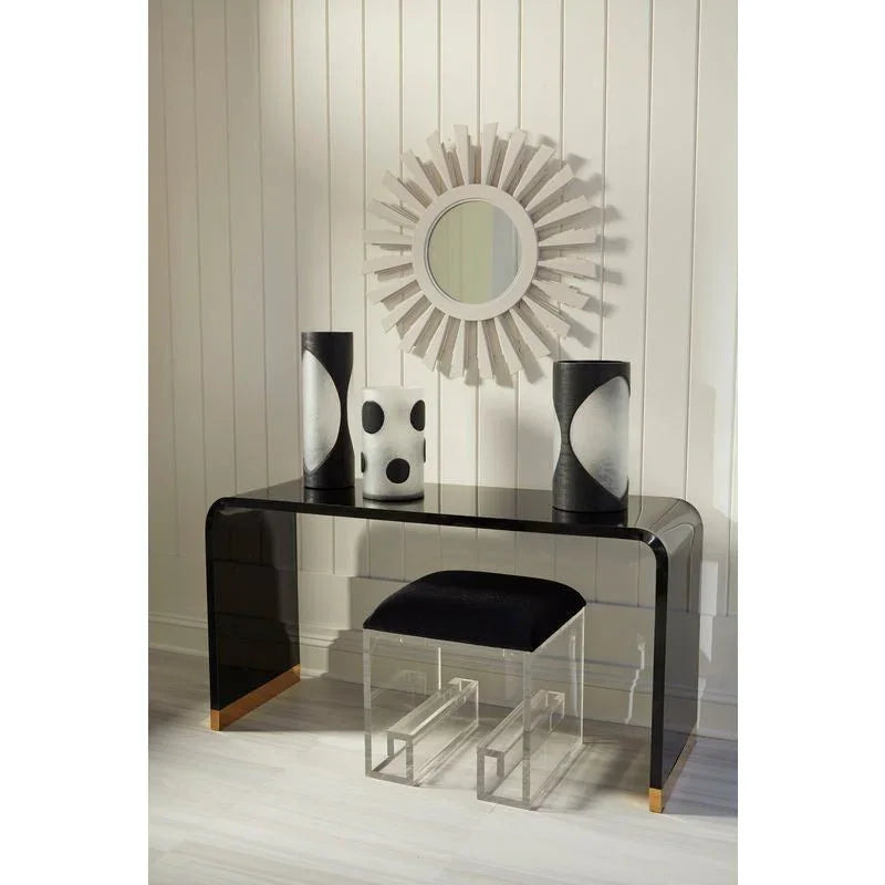 Dali Dot Frosted Glass Vase - LOOMLAN - Wildwood - Vases & Jars