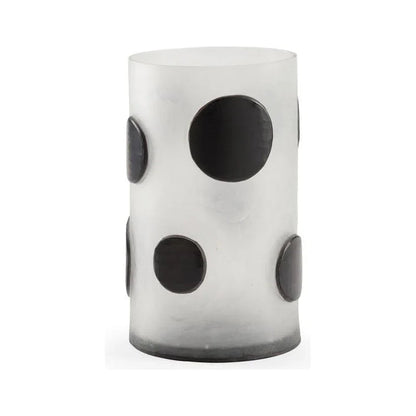 Dali Dot Frosted Glass Vase - LOOMLAN - Wildwood - Vases & Jars
