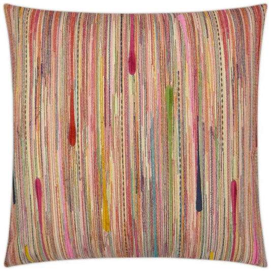 Dandy Fiesta Multi Color Throw Pillow Insert - LOOMLAN - D.V. Kap - Throw Pillows