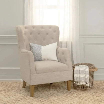 Dante Color Block Lumbar Pillow For Couch - LOOMLAN - LOOMLAN - Throw Pillows