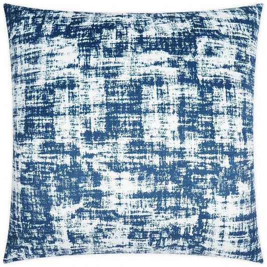 Dante Navy Abstract Navy Large Throw Pillow Insert - LOOMLAN - D.V. Kap - Throw Pillows