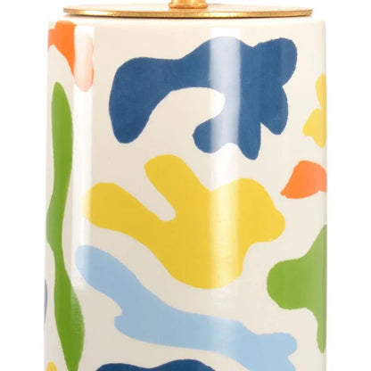 Danton Ceramic With Gold Accents Table Lamp - LOOMLAN - Chelsea House - Table Lamps