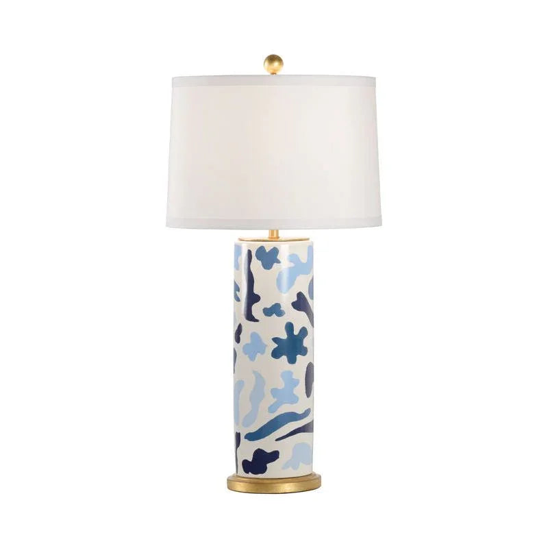 Danton Ceramic With Gold Accents Table Lamp - LOOMLAN - Chelsea House - Table Lamps