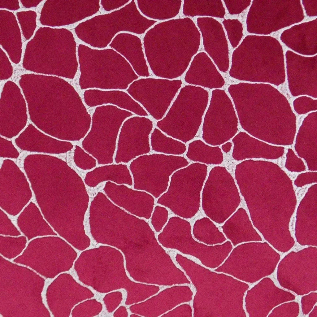 D.V. Kap Dare Fuchsia Red Throw Pillow With Insert