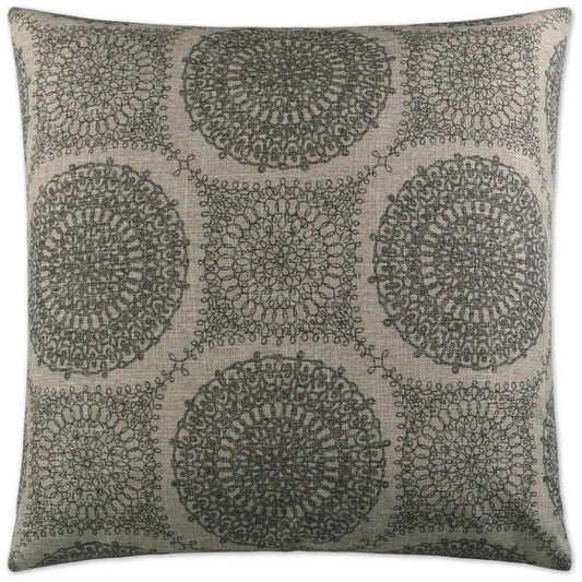 Davenport Grey Throw Pillow With Insert - LOOMLAN - D.V. Kap - Throw Pillows