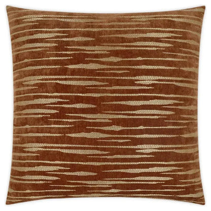 D.V. Kap Davos Rust Red Throw Pillow With Insert
