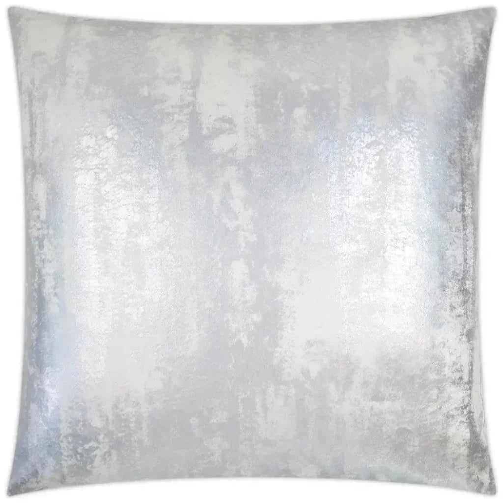 D.V. Kap Dazzle Pearl Silver Throw Pillow With Insert