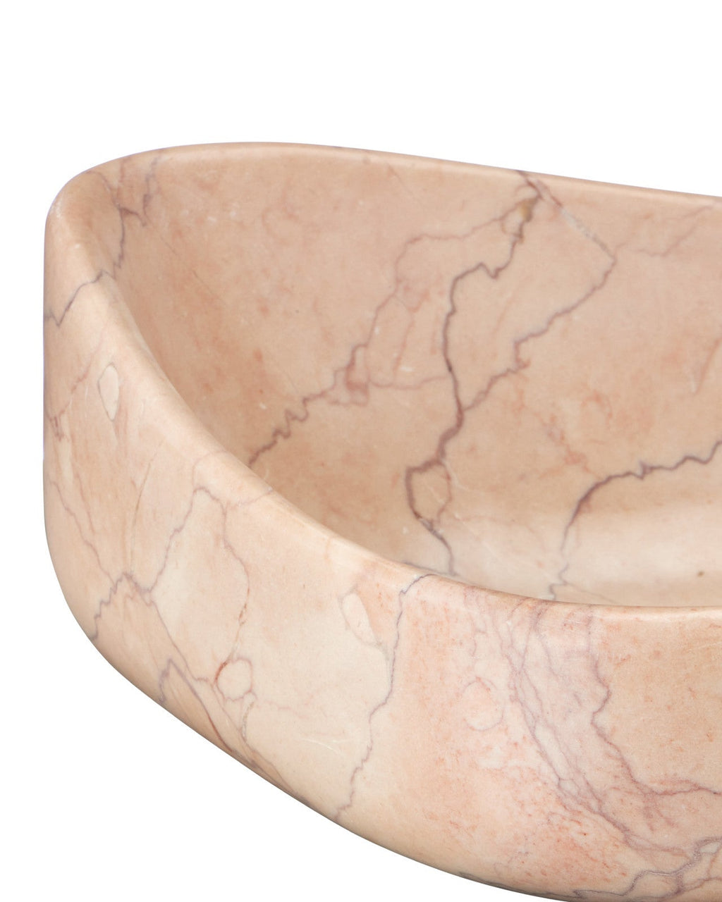 Deaton Natural Rosa Marble Bowl