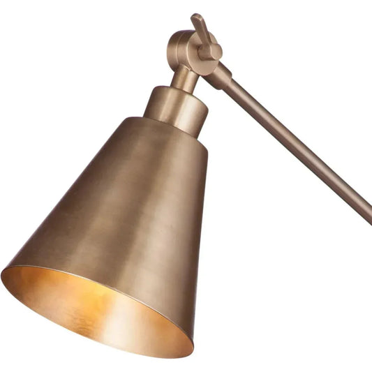 Del Norte Iron Brown Table Lamp - LOOMLAN - Bassett Mirror - Table Lamps