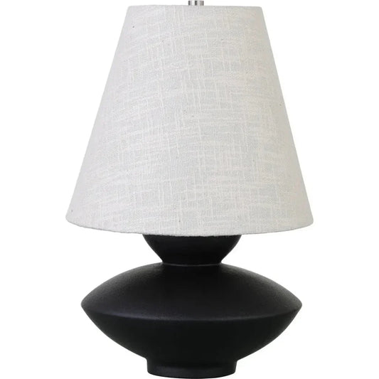 Dell Polyresin Black Table Lamp - LOOMLAN - Moe's Home - Table Lamps