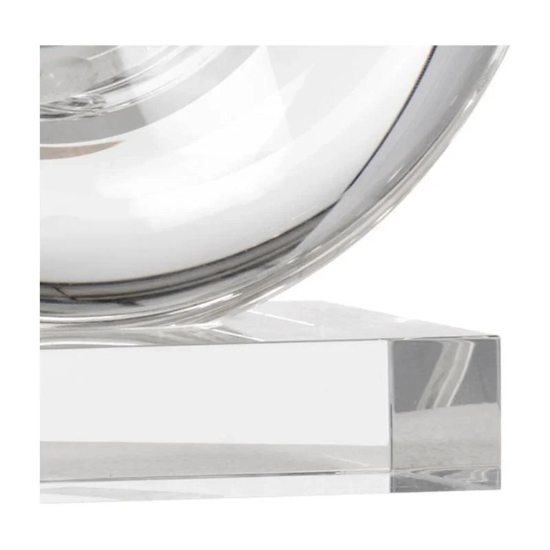 Deluca Clear Crystal Made Table Lamp - LOOMLAN - Wildwood - Table Lamps