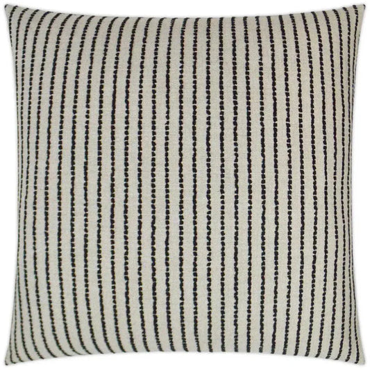 Demetria Black Throw Pillow With Insert - LOOMLAN - D.V. Kap - Throw Pillows