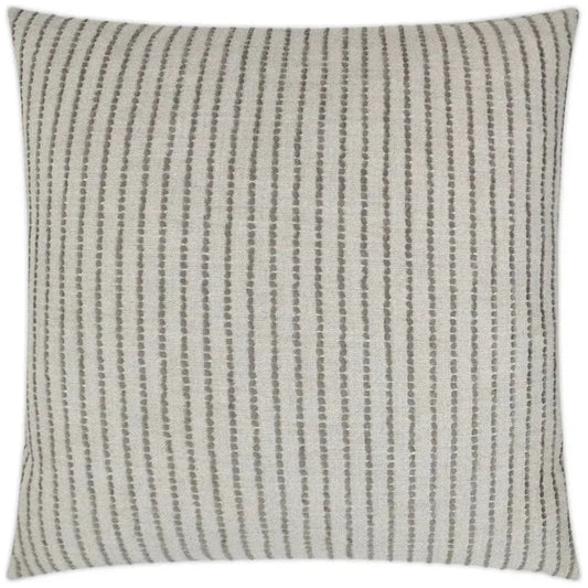 Demetria Pebble Grey Throw Pillow Insert - LOOMLAN - D.V. Kap - Throw Pillows
