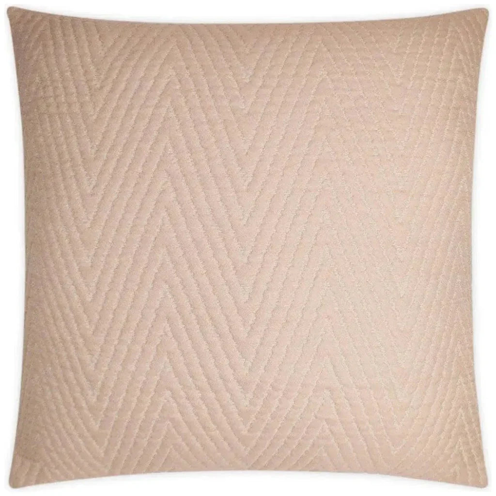 Demure Blush Brown Throw Pillow With Insert - LOOMLAN - D.V. Kap - Throw Pillows