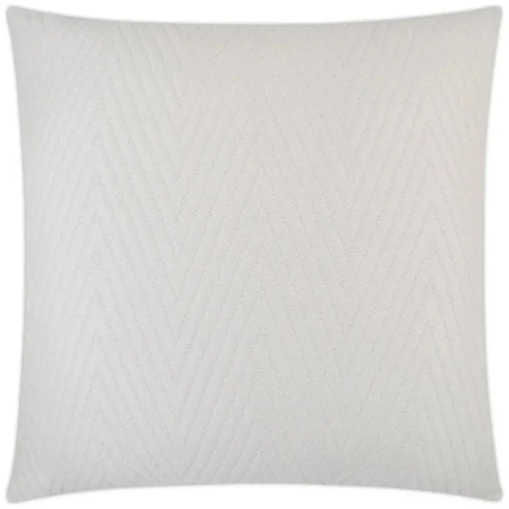 Demure Ivory Throw Pillow With Insert - LOOMLAN - D.V. Kap - Throw Pillows