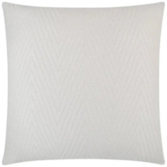 Demure Ivory Throw Pillow With Insert - LOOMLAN - D.V. Kap - Throw Pillows