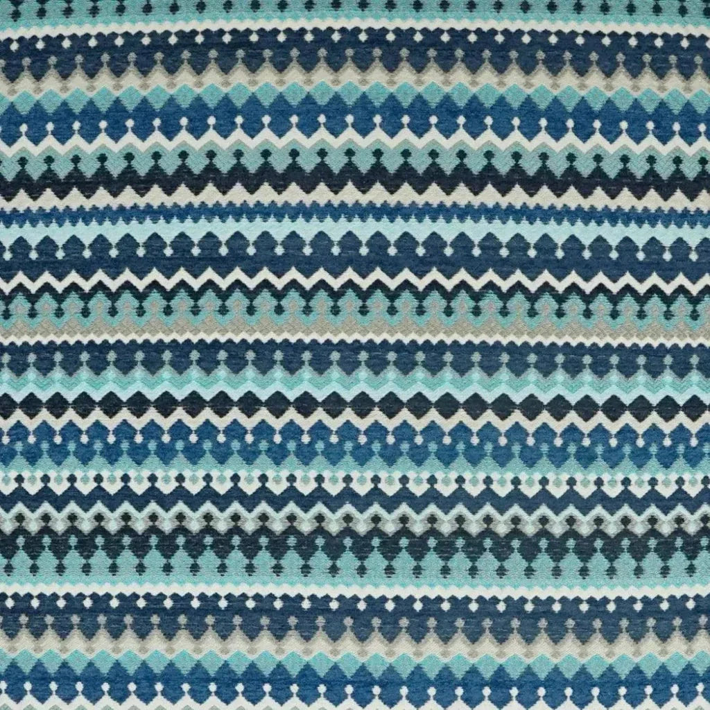 Denmark Indigo Blue Mist Large Throw Pillow Insert - LOOMLAN - D.V. Kap - Throw Pillows