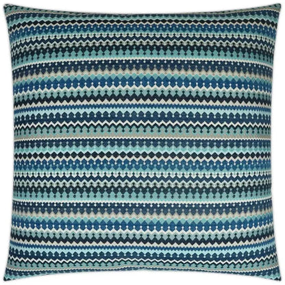Denmark Indigo Blue Mist Large Throw Pillow Insert - LOOMLAN - D.V. Kap - Throw Pillows