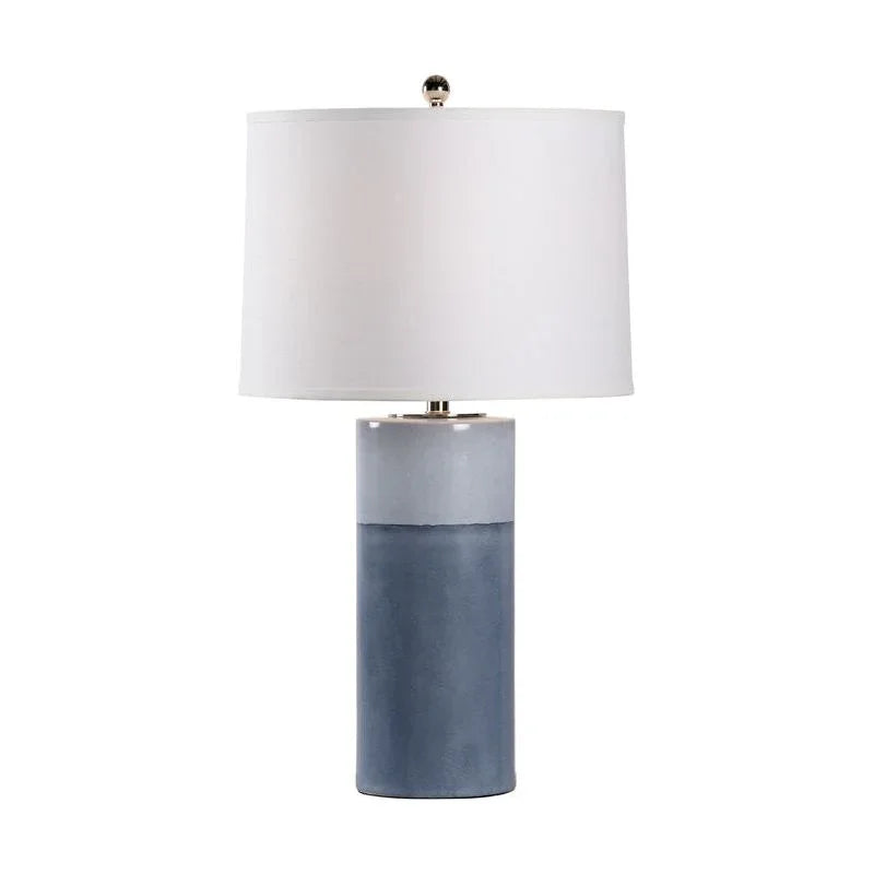 Destin Modern Two - Tone Cylinder Shape Table Lamp - LOOMLAN - Chelsea House - Table Lamps