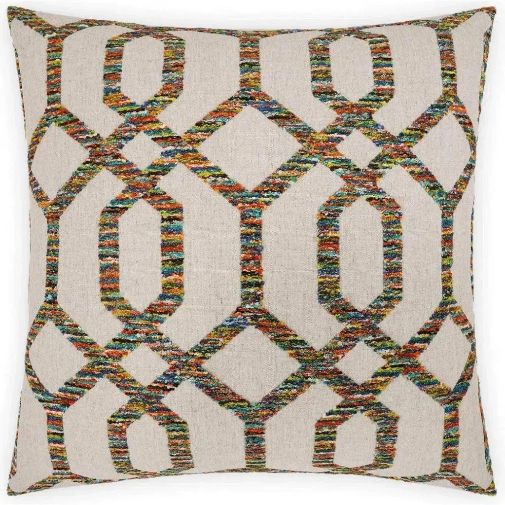D.V. Kap Deviation Brown Throw Pillow With Insert