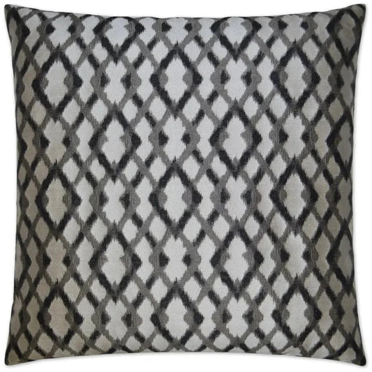 Diamond Mine Grey Throw Pillow With Insert - LOOMLAN - D.V. Kap - Throw Pillows