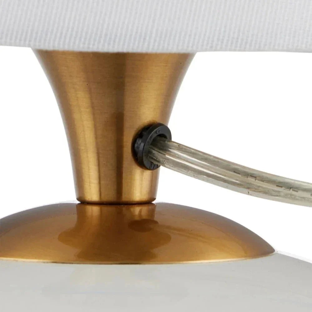 Diantha Optic Crystal Design Table Lamp - LOOMLAN - Currey & Co - Table Lamps