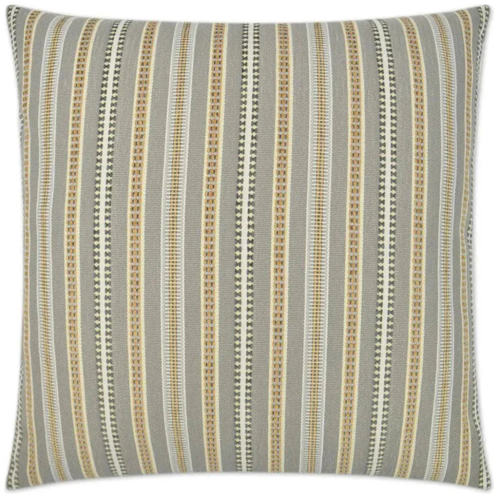 Diaz Cobblestone Grey Throw Pillow Insert - LOOMLAN - D.V. Kap - Throw Pillows