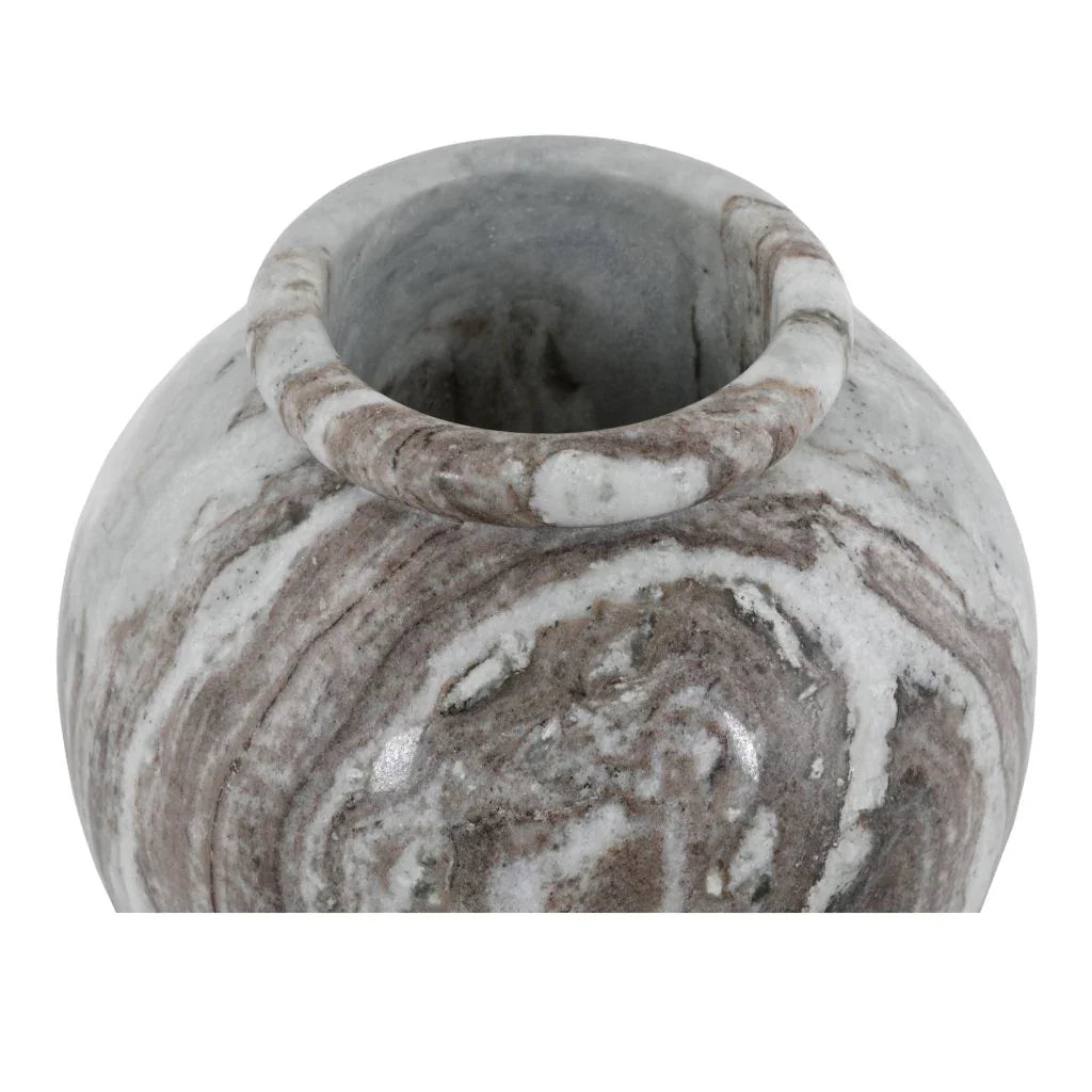 Didion Vertical Torrento Marble Vase - LOOMLAN - Moe's Home - Vases & Jars