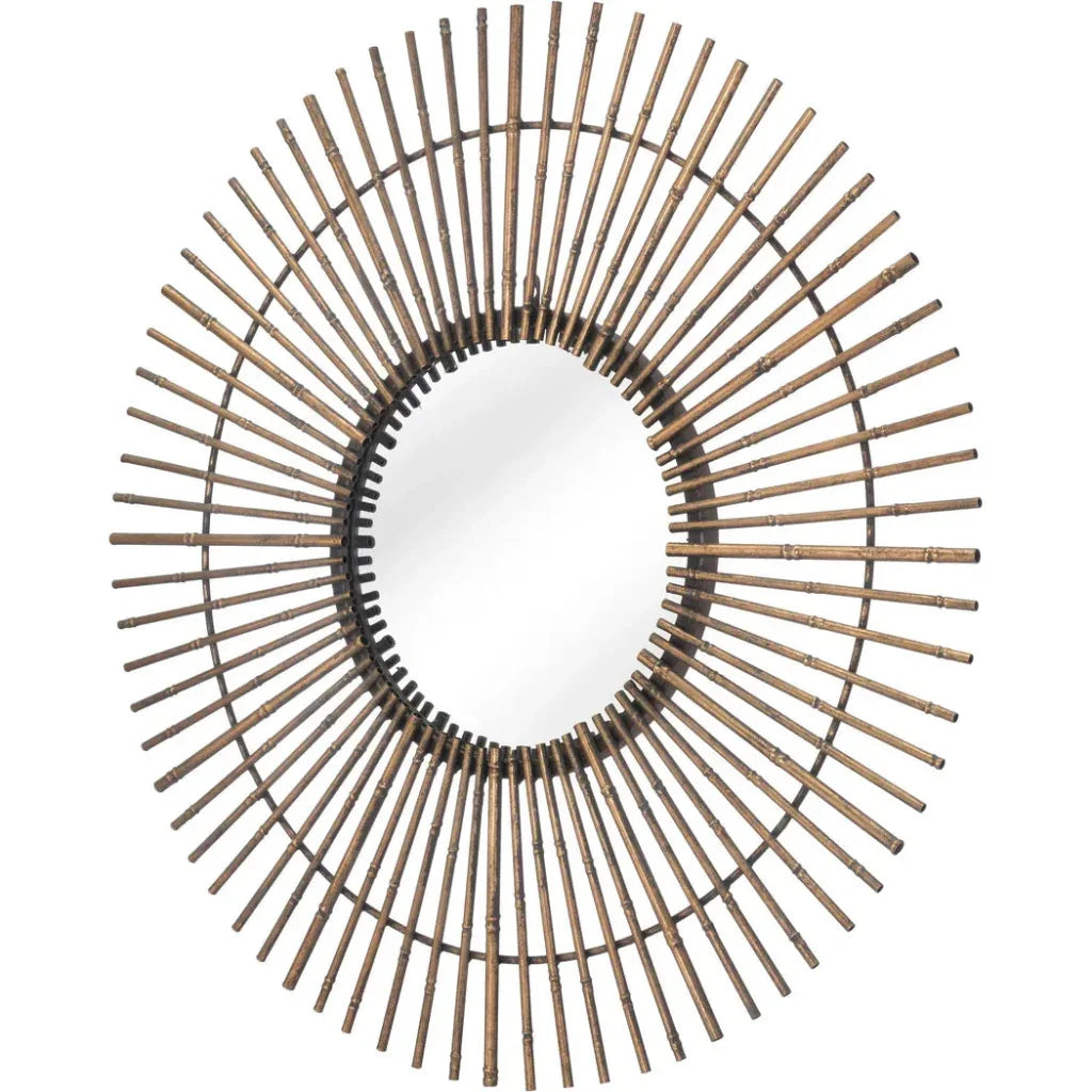 Dimond Mirror Gold - LOOMLAN - Zuo Modern - Wall Mirrors